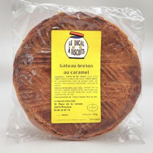 Gâteau breton caramel